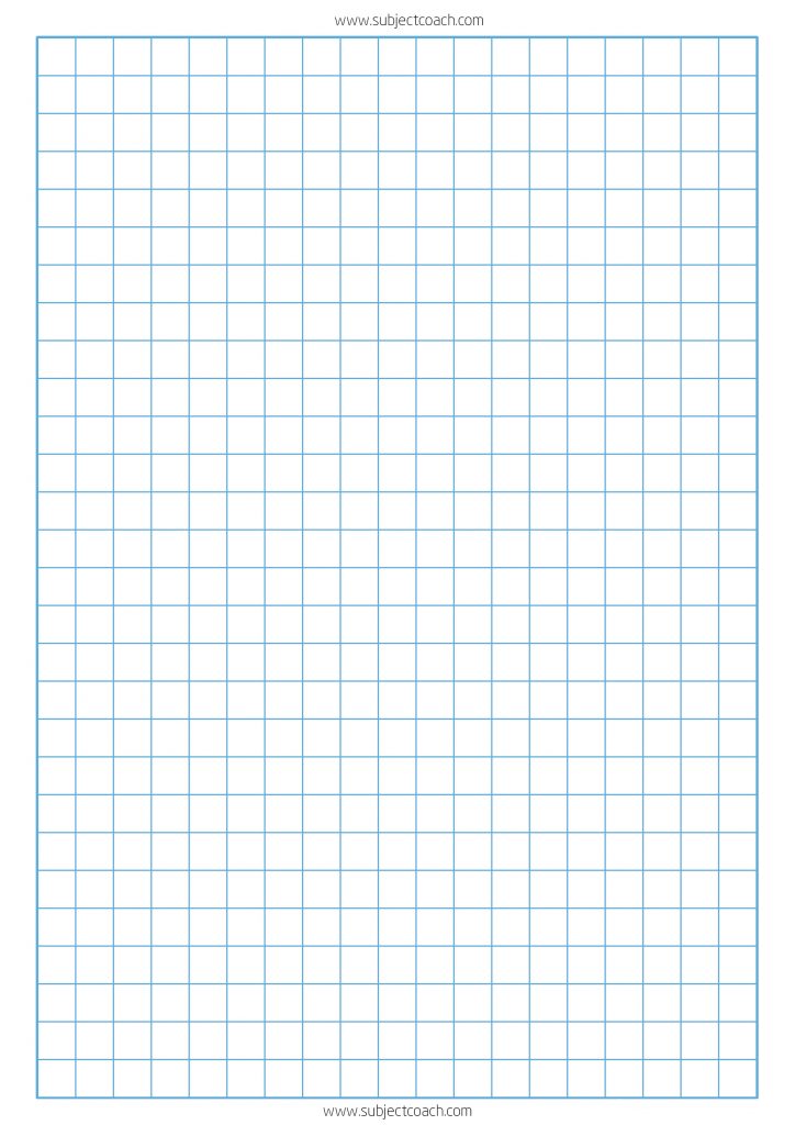 Printable Centimeter Grid Paper