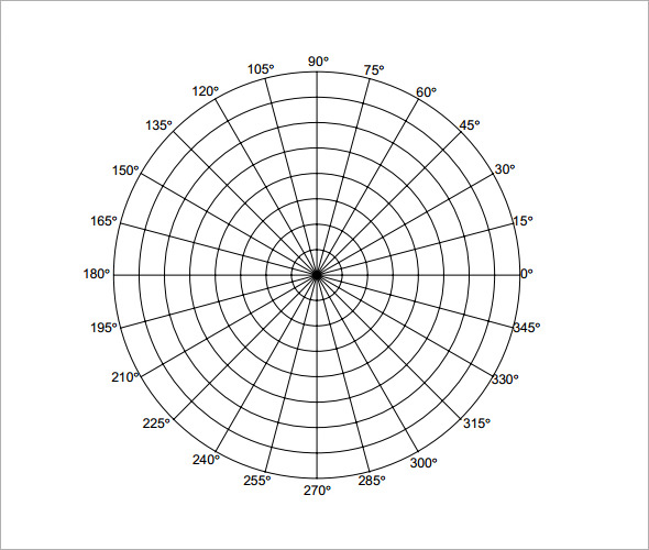 Free Polar Graph Paper Template