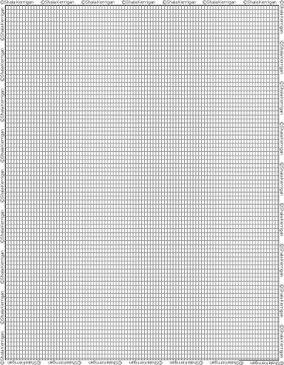 Free Printable Seed Bead Graph Paper Template PDF