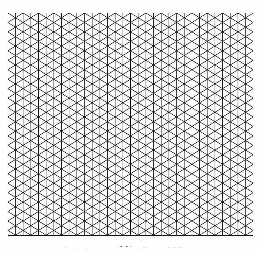 Printable Isometric Graph Paper